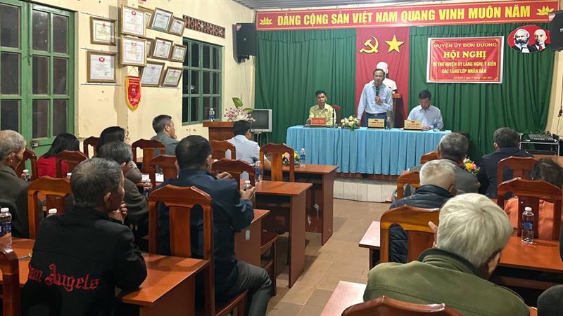 Quang cảnh buổi đối thoại