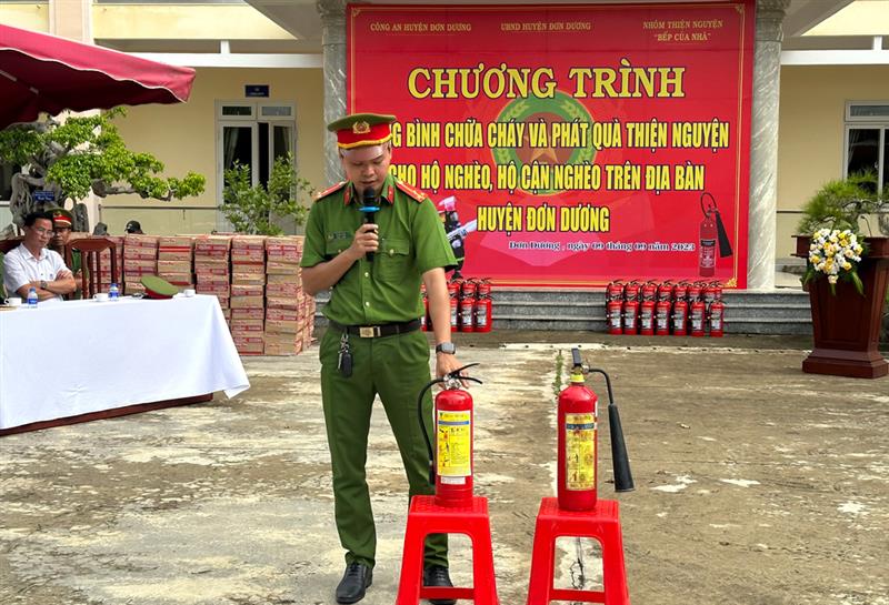 Hướng dẫn cho bà con cách sử dụng bình chữa cháy khi có sự cố xảy ra