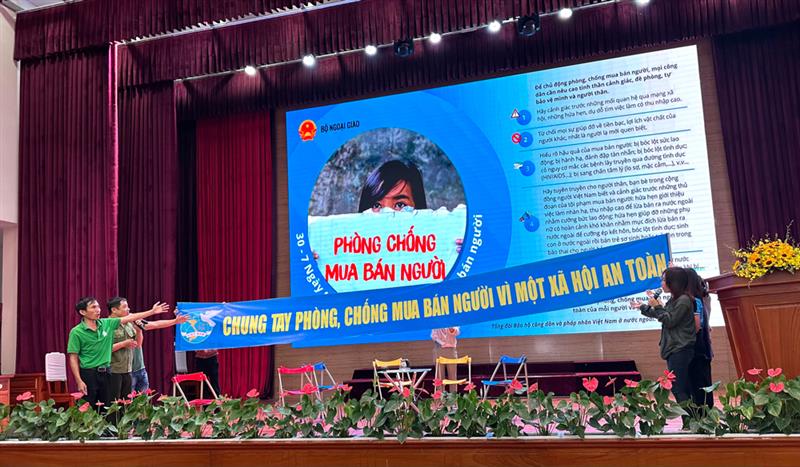 Các tiểu phẩm tuyên truyền công tác phòng chống mua bán người