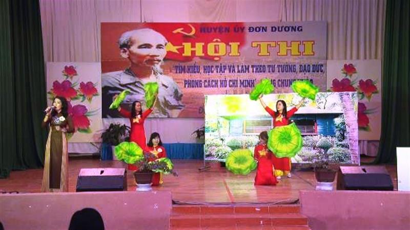 Hội thi “Tìm hiểu, học tập và làm theo tư tưởng, đạo đức, phong cách Hồ Chí Minh”