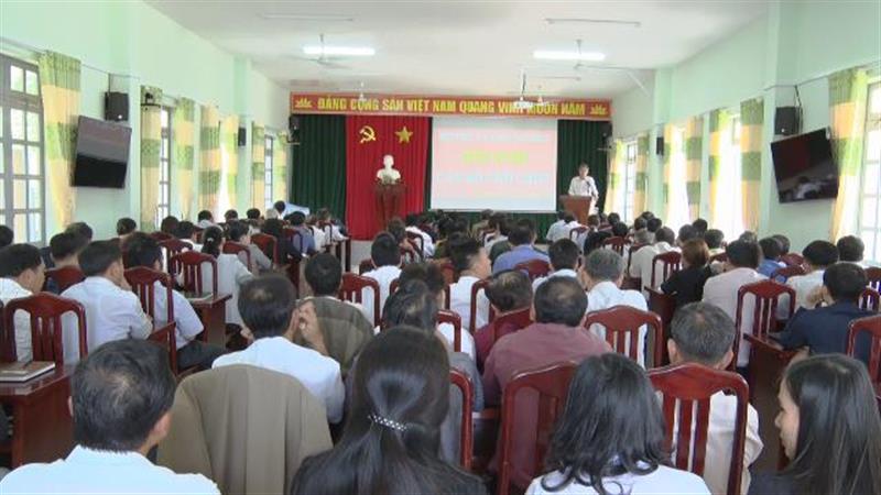 Hội nghị cán bộ chủ chốt huyện Đơn Dương